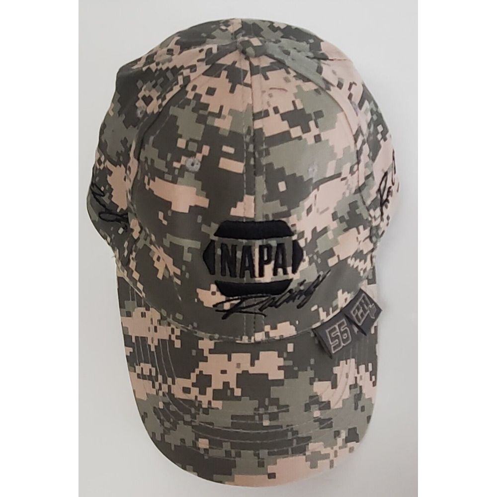 Nascar Napa Racing 56 28 Intrepid Fallen Heroes Fund Camo Baseball Cap Hat
